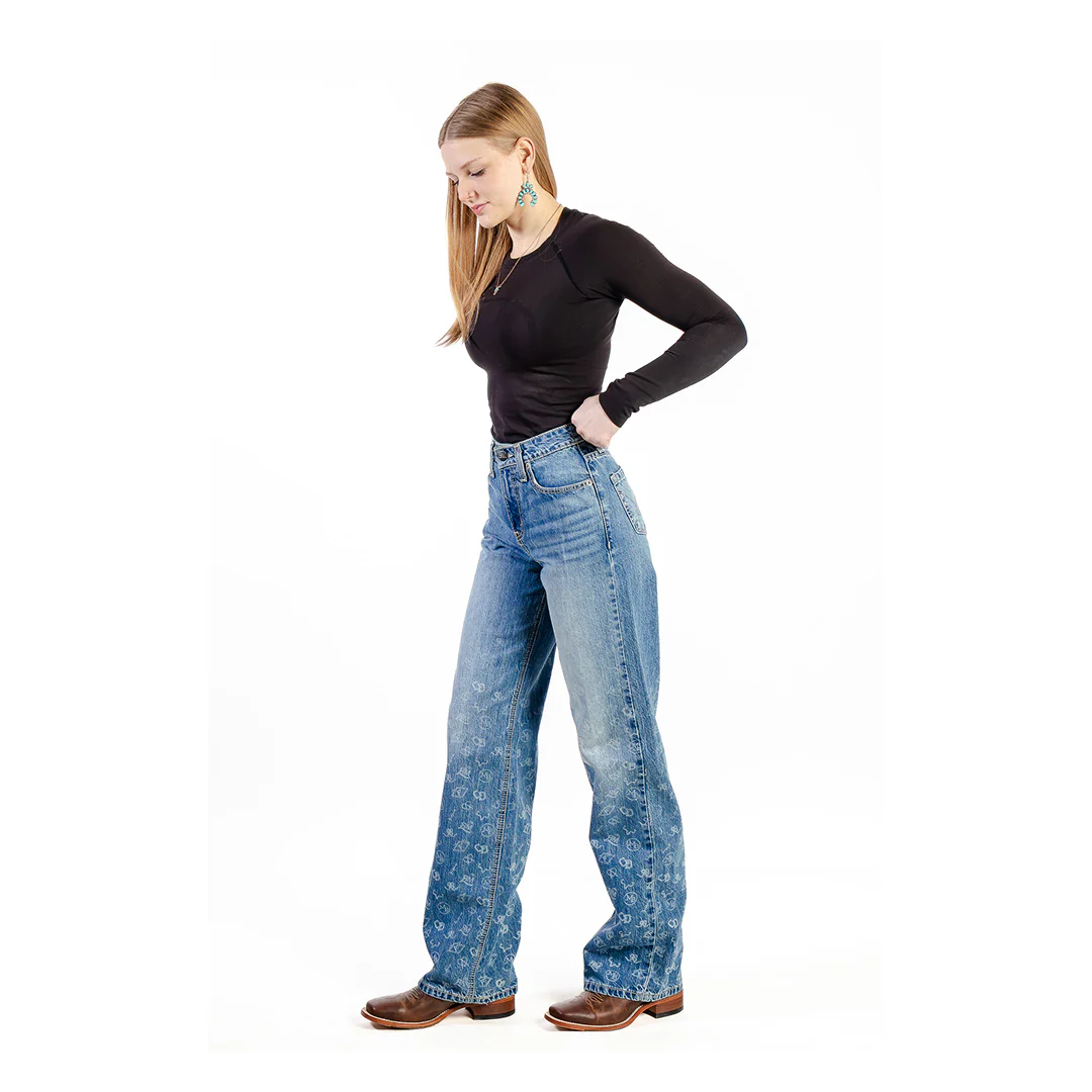 Cruel Denim Women's Casey High Rise, Loose Jeans