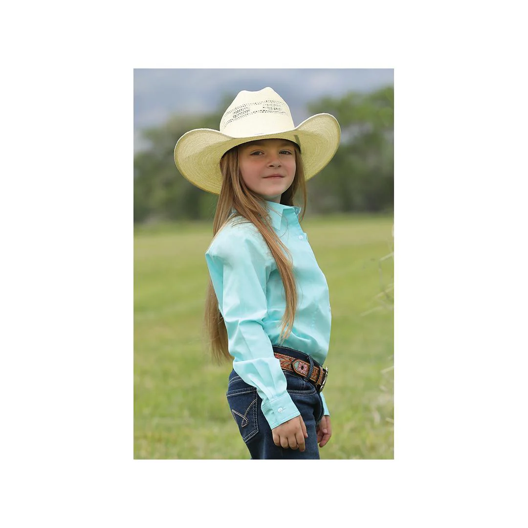 Cruel Girl Girl's Solid Colour Button Up Long Sleeve Shirt - Image 12