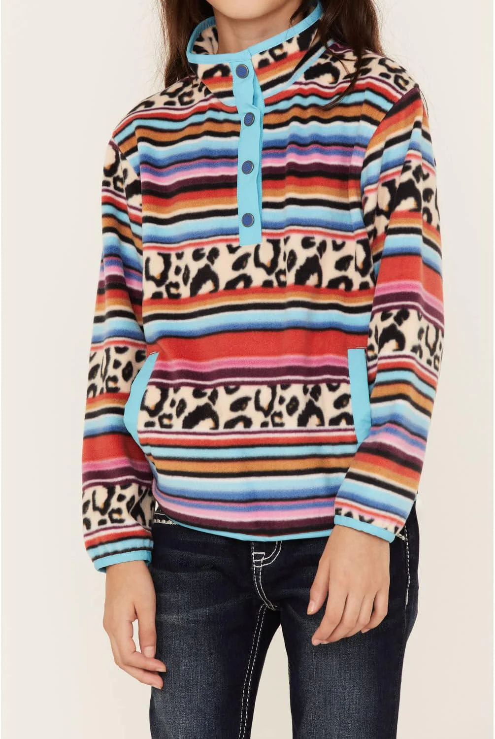 Cruel Girl Pullover Stretch Fleece 1/4 Snap Front - CLEARANCE - Image 6