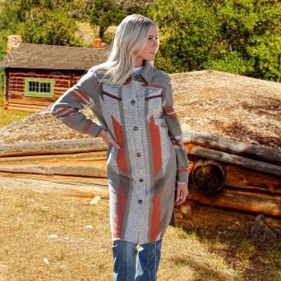 Cruel Women's Duster OW25 Stone - Image 7