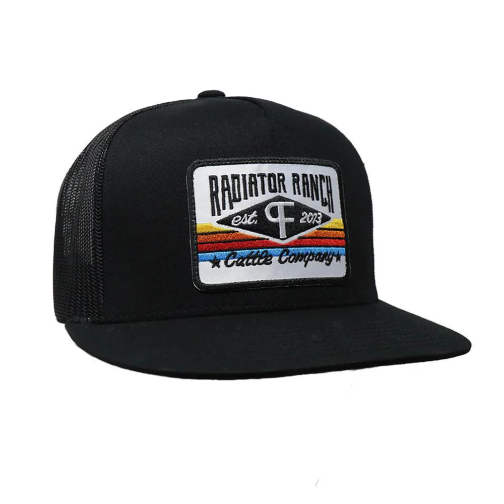 Dale Brisby Black PF Serape Patch Meshback Cap