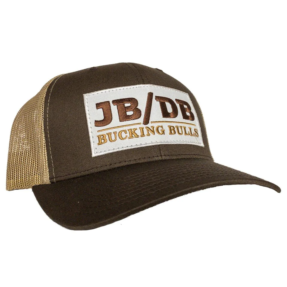 Dale Brisby Unisex Cap Trucker Mesh Curved Bill Bucking Bulls