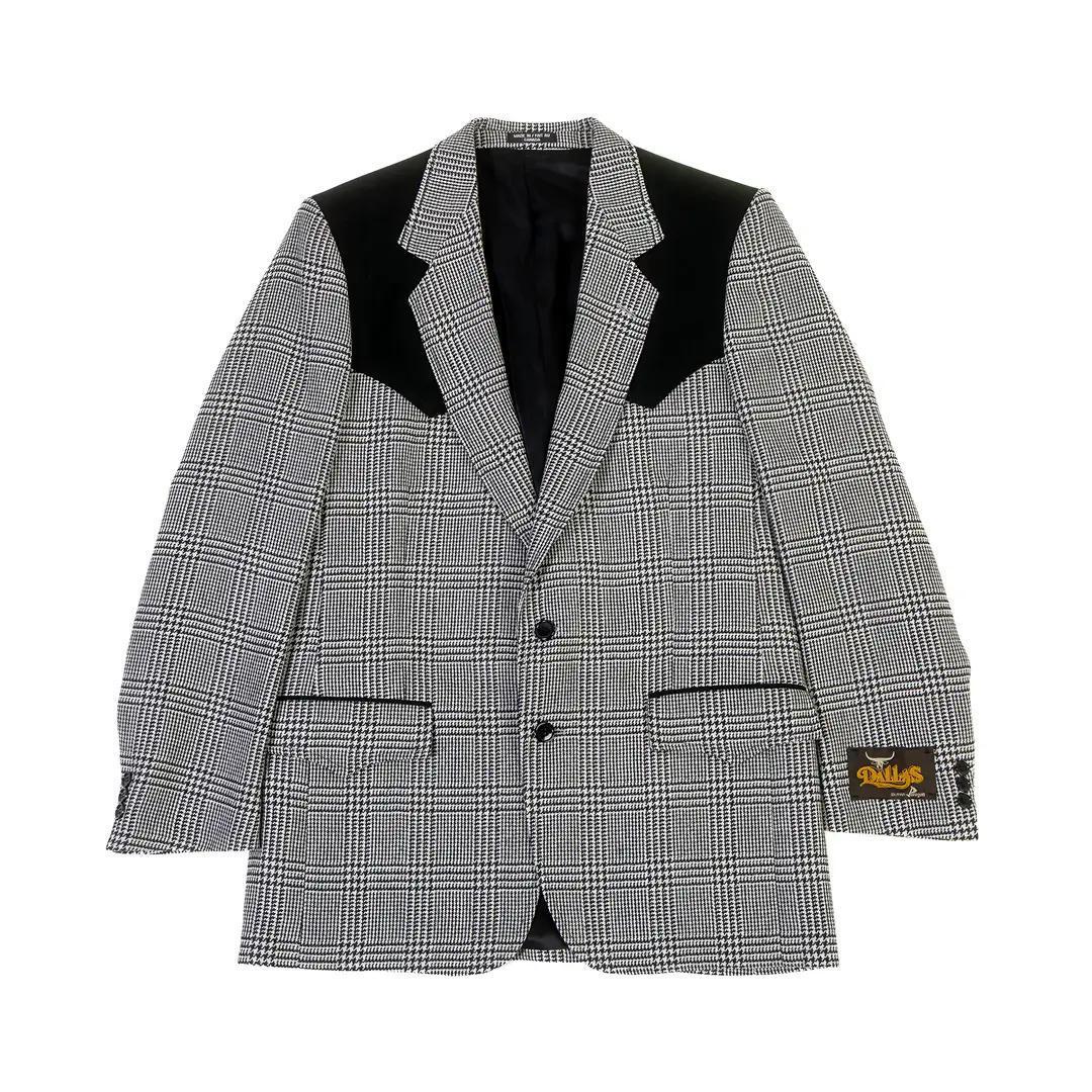 Dallas Men's Sport Jacket Denver Houndstooth Check - Image 3