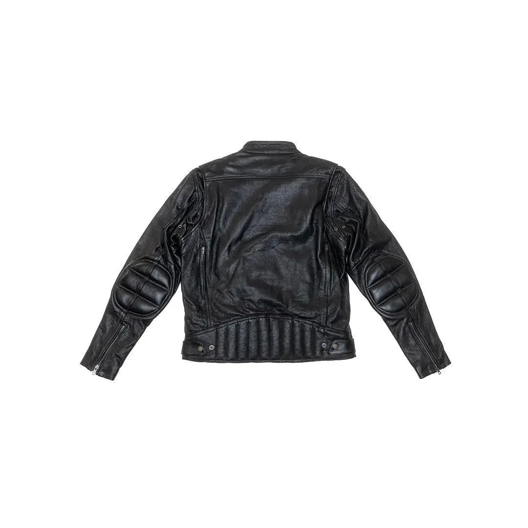 David Moore Men's "Ironback Cruiser" Leather Jacket - CLEARANCE - Image 2
