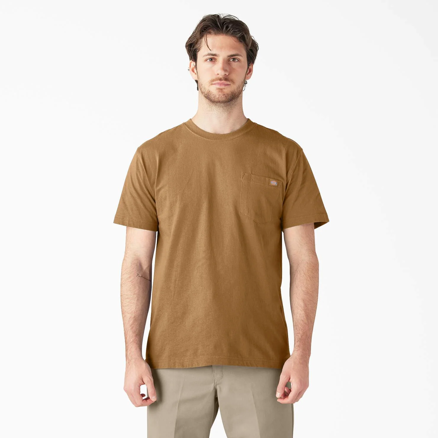 Dickies Men's Heavyweight Short Sleeve Pocket T-Shirt -Clearance