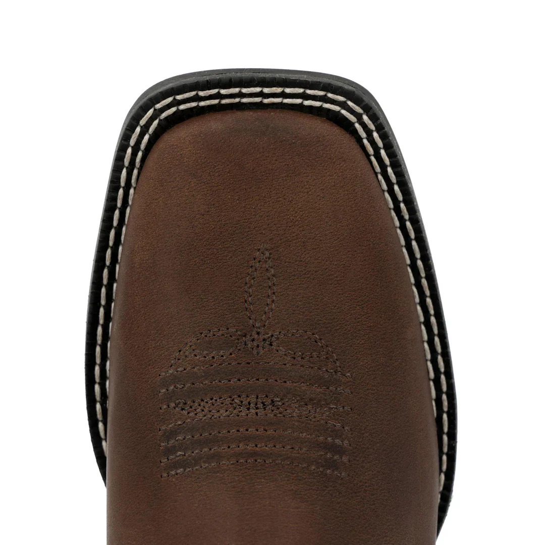 Durango Boy's Shyloh Brawny Brown/Black Onyx Cowboy Boots - Image 3