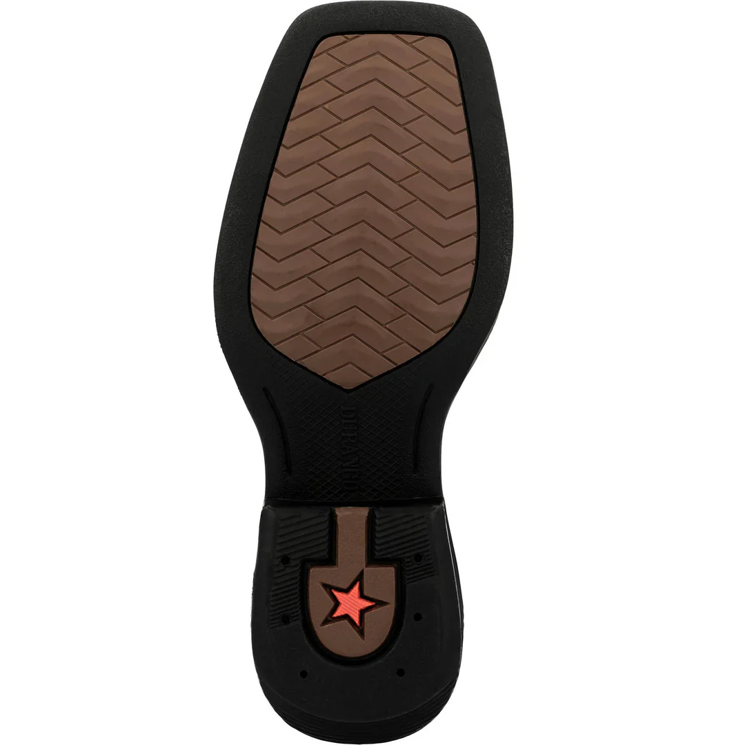 Durango Boy's Shyloh Brawny Brown/Black Onyx Cowboy Boots - Image 4
