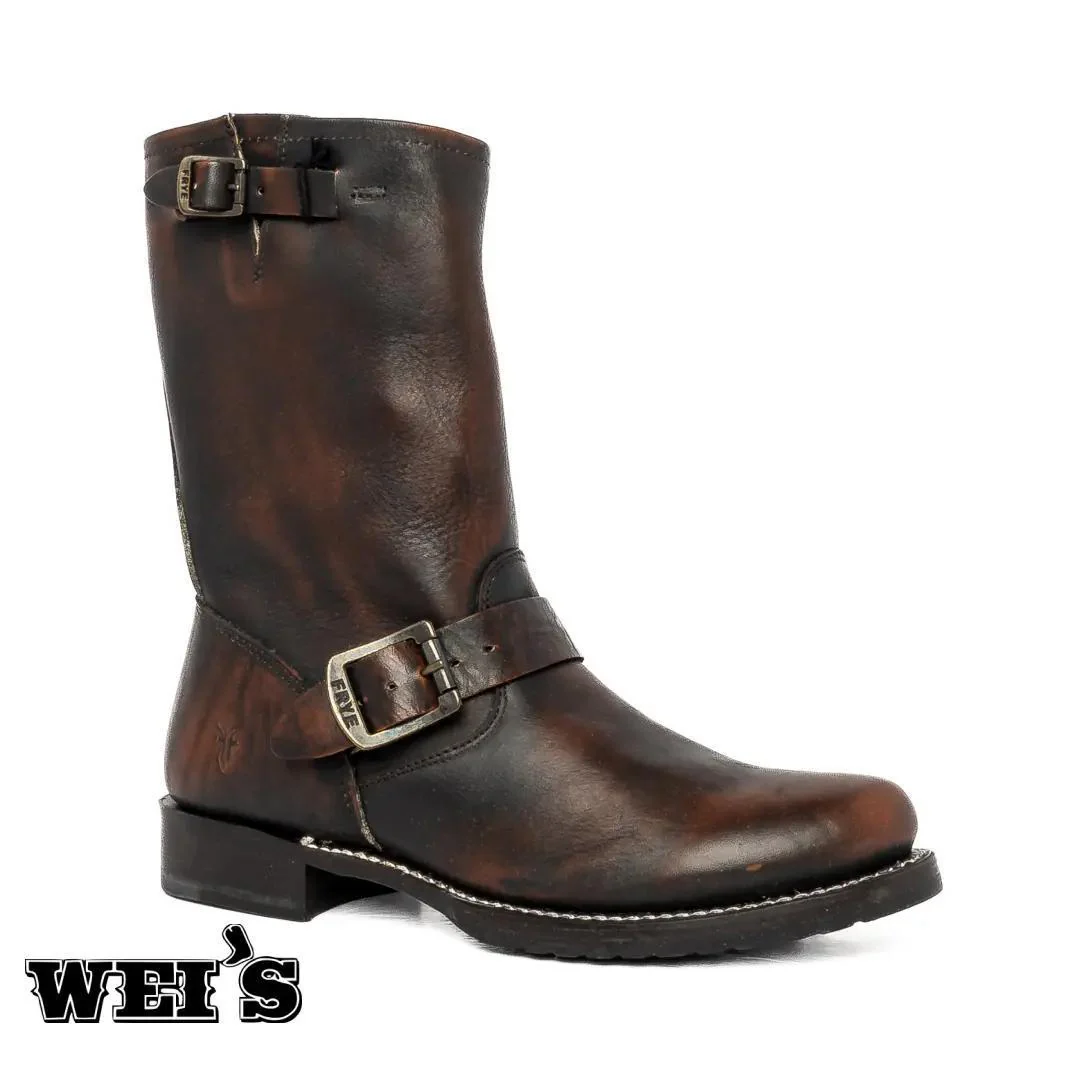 Frye Women's Veronica Shortie Brown - CLEARANCE - Image 3