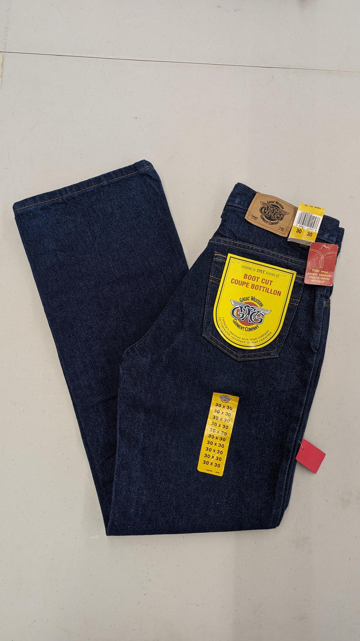 Garage Sale GWG Great Western Garment Co. Men's Jeans Boot Cut - Image 3