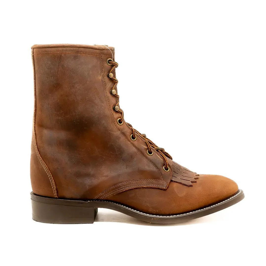Garage Sale Laredo Men's Trailblazer Lace-Up Roper Boots - Image 2