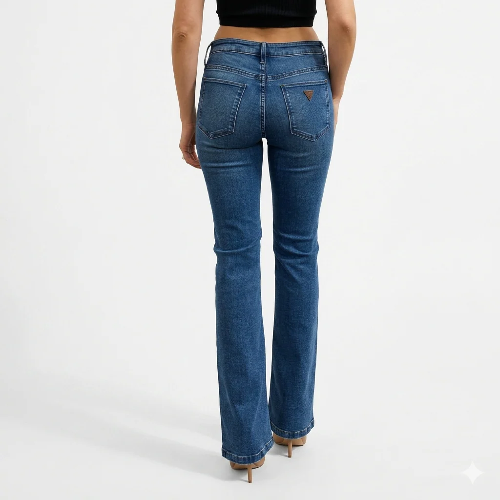 Guess Sexy Boot Mid-Rise Bootcut Jean Women's - Clearance - Image 2