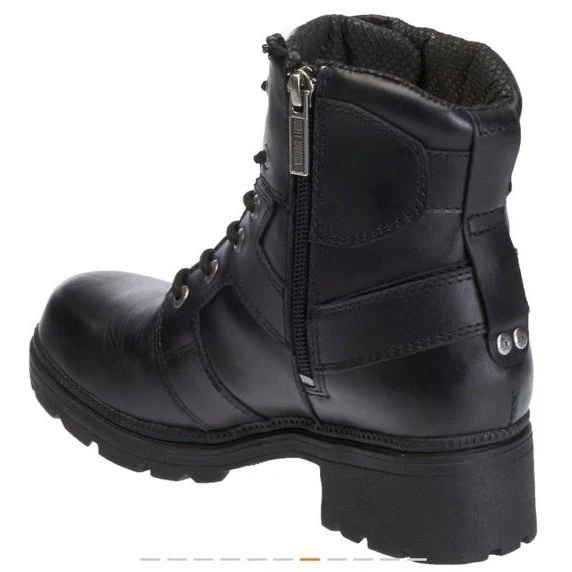 Harley Davidson Women's Boot Jocelyn Zipper - CLEARANCE - Image 3