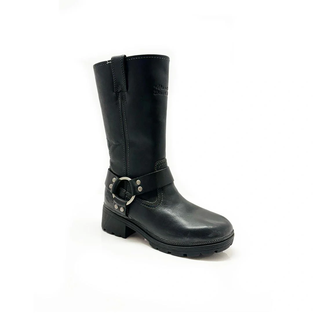Harley Davidson Women's Boots Ora Black - CLEARANCE