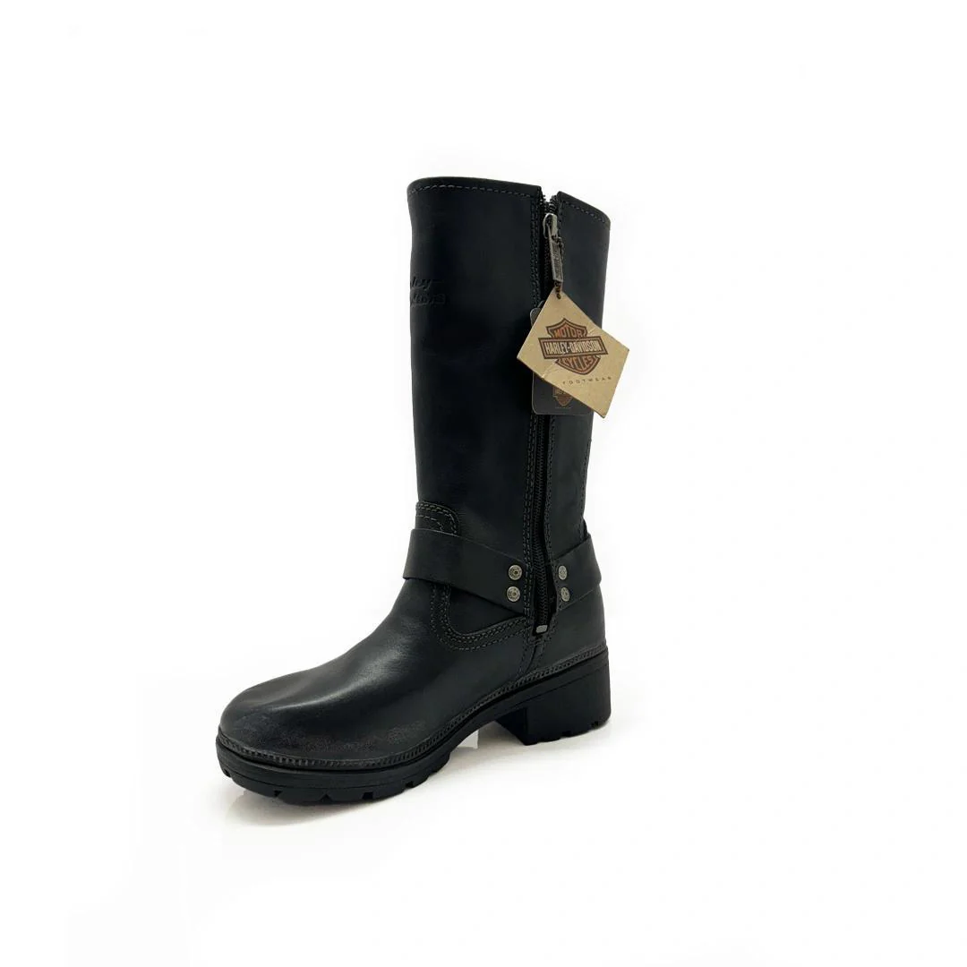 Harley Davidson Women's Boots Ora Black - CLEARANCE - Image 2