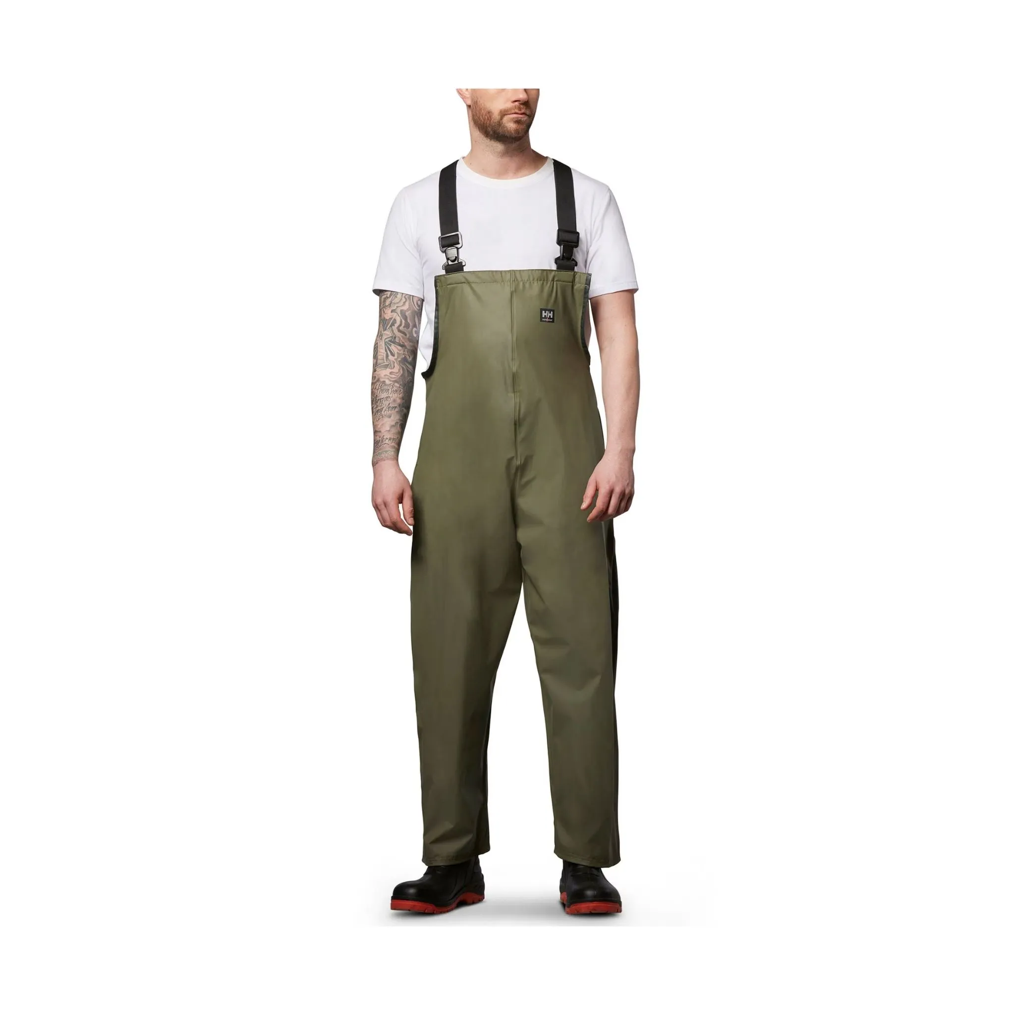 Helly Hansen Workwear Men's Abbotsford Rain Bib Overall - Image 2