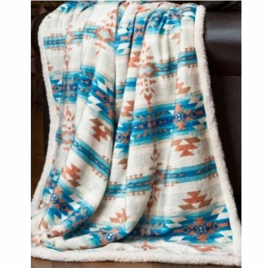 Carstens Sherpa Lined Plush Throw - Image 13
