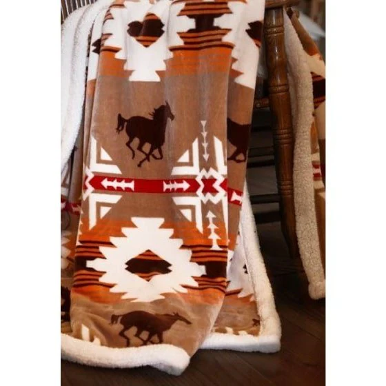 Carstens Sherpa Lined Plush Throw - Image 14
