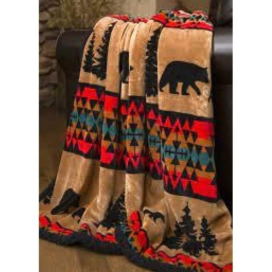 Carstens Sherpa Lined Plush Throw - Image 16