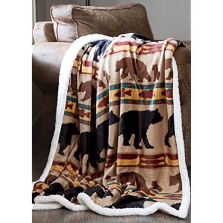 Carstens Sherpa Lined Plush Throw - Image 8
