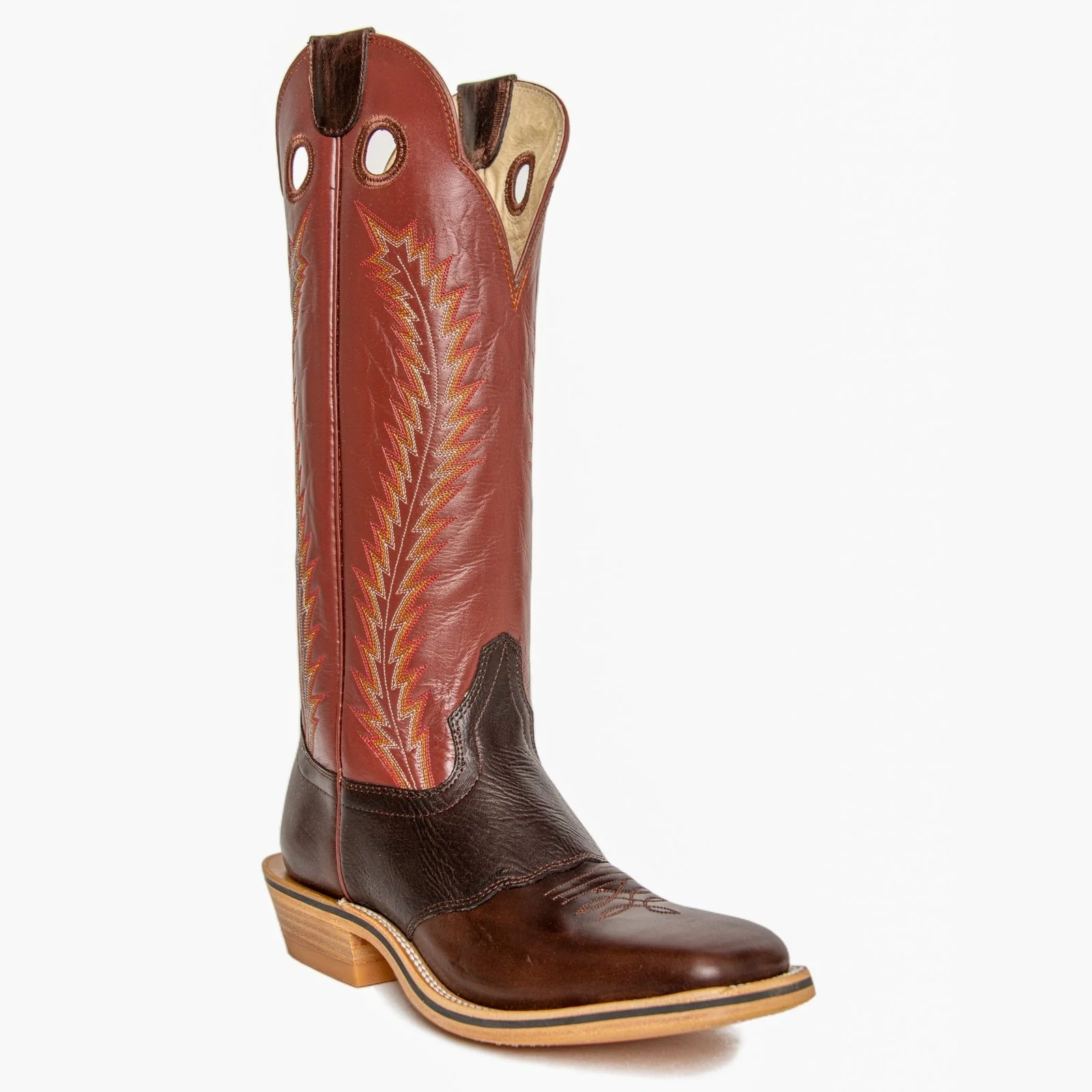 Hondo Men’s Cowboy Boots 16” Goodyear Welted Brown