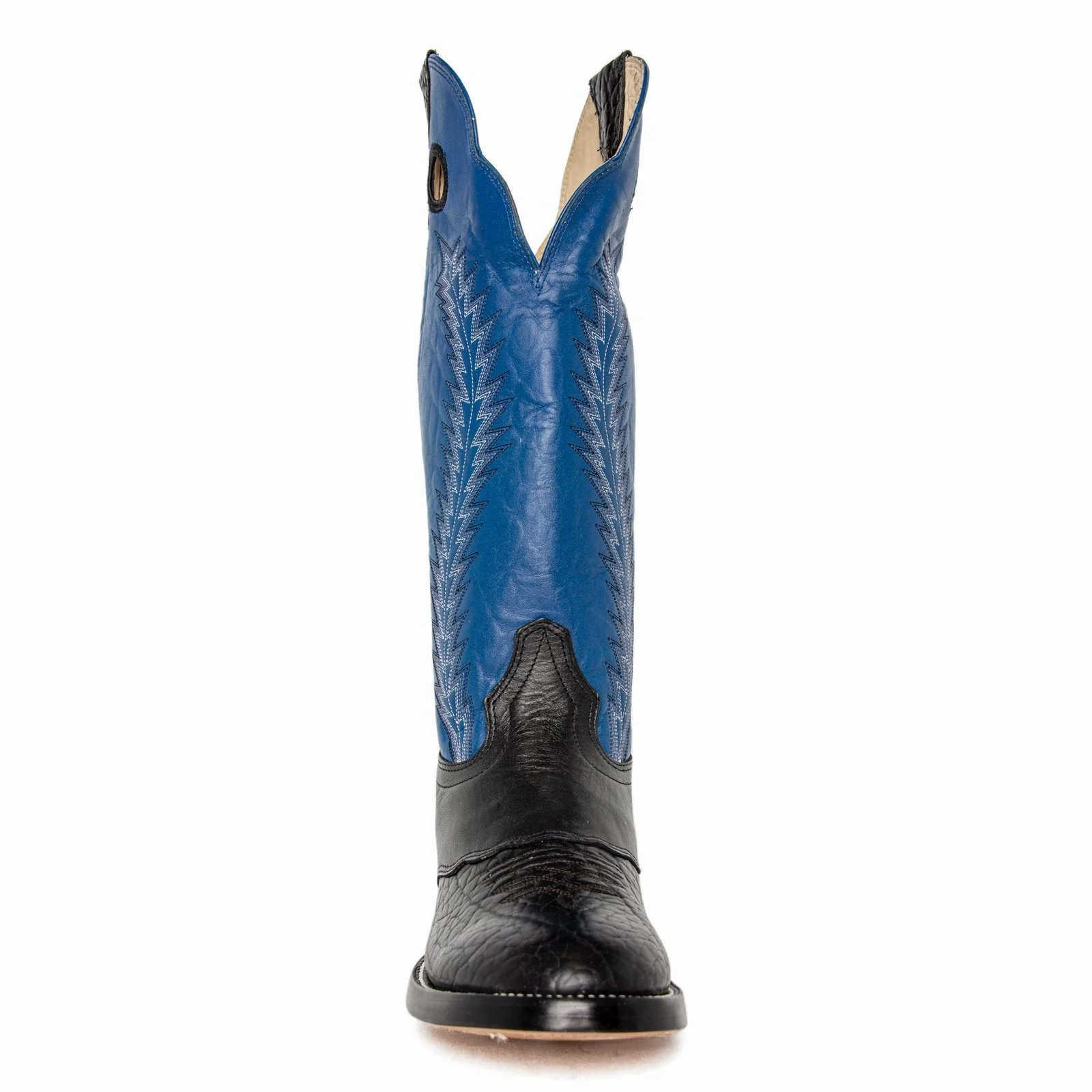 Hondo Men’s Cowboy Boots Royal Blue - Image 3