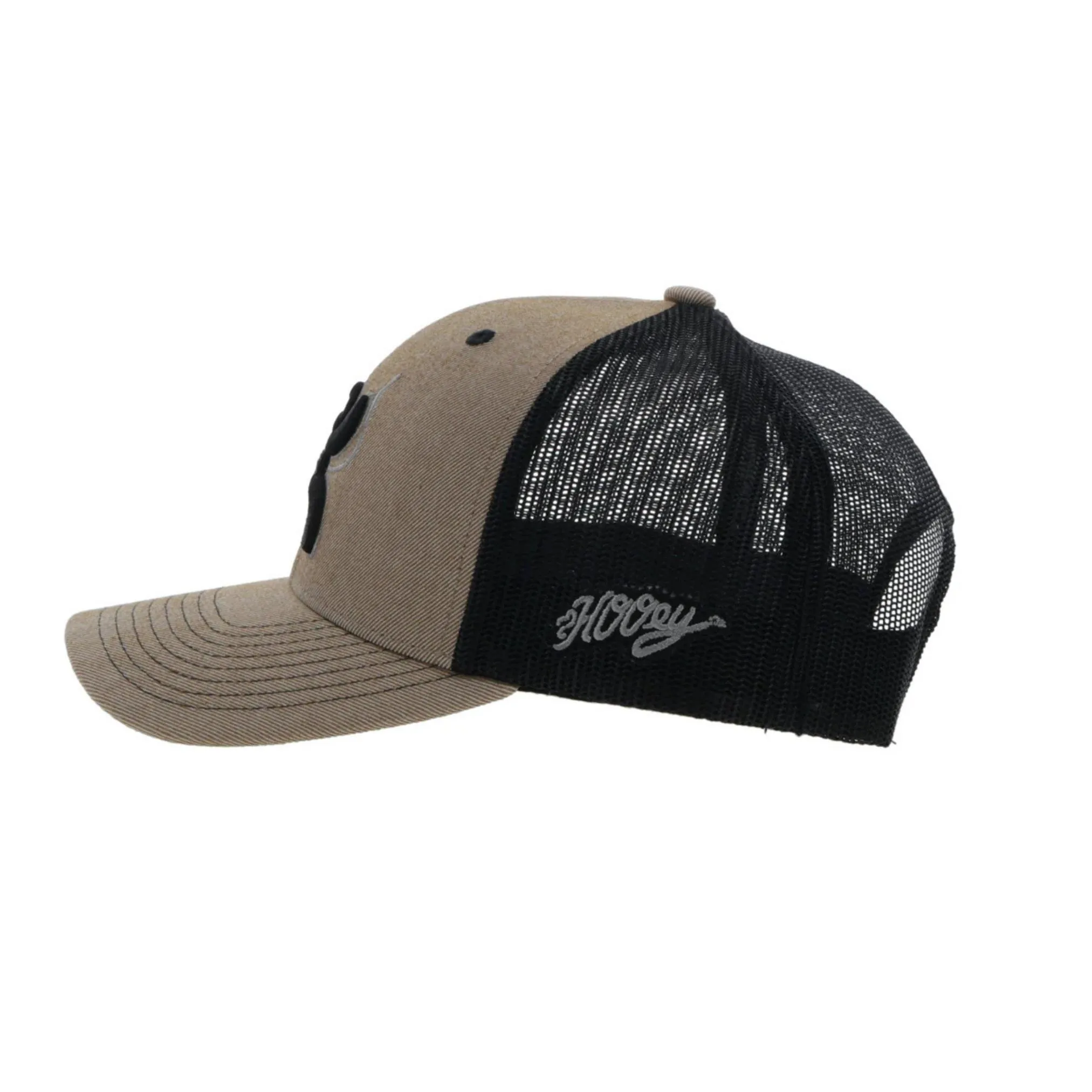 Hooey "Arc" Tan/Black Ball Cap - Image 2