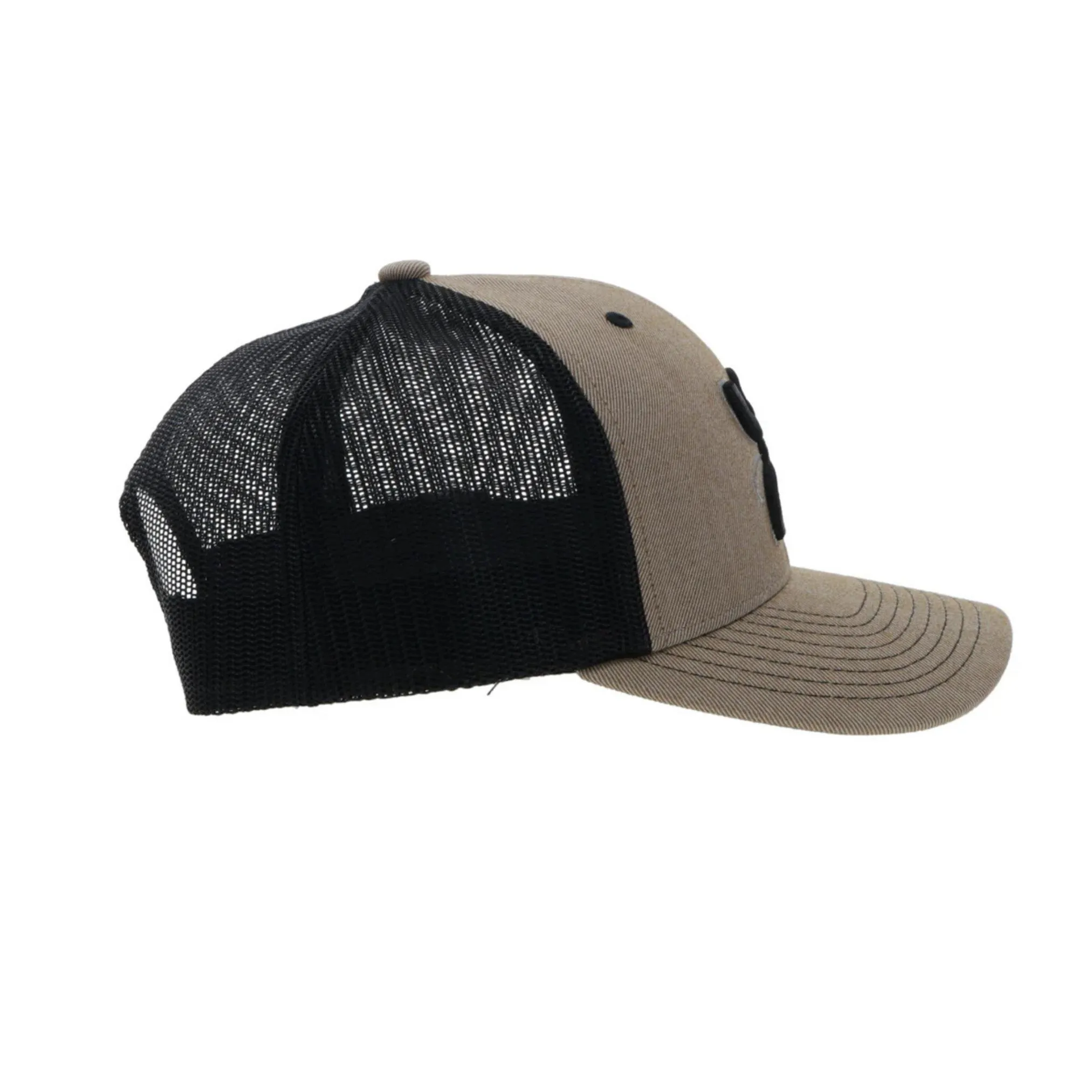 Hooey "Arc" Tan/Black Ball Cap - Image 3