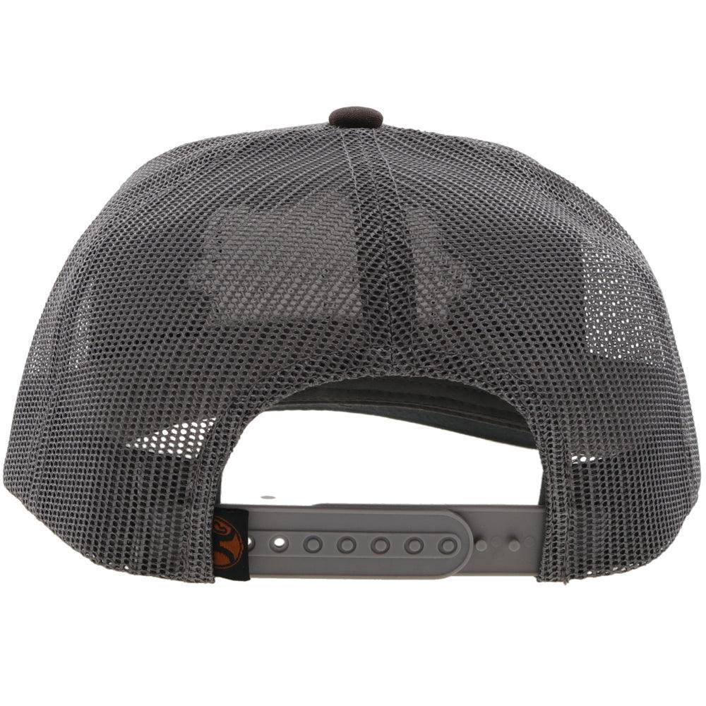 Hooey Brown/ Grey Patch Trucker Hat - Image 2