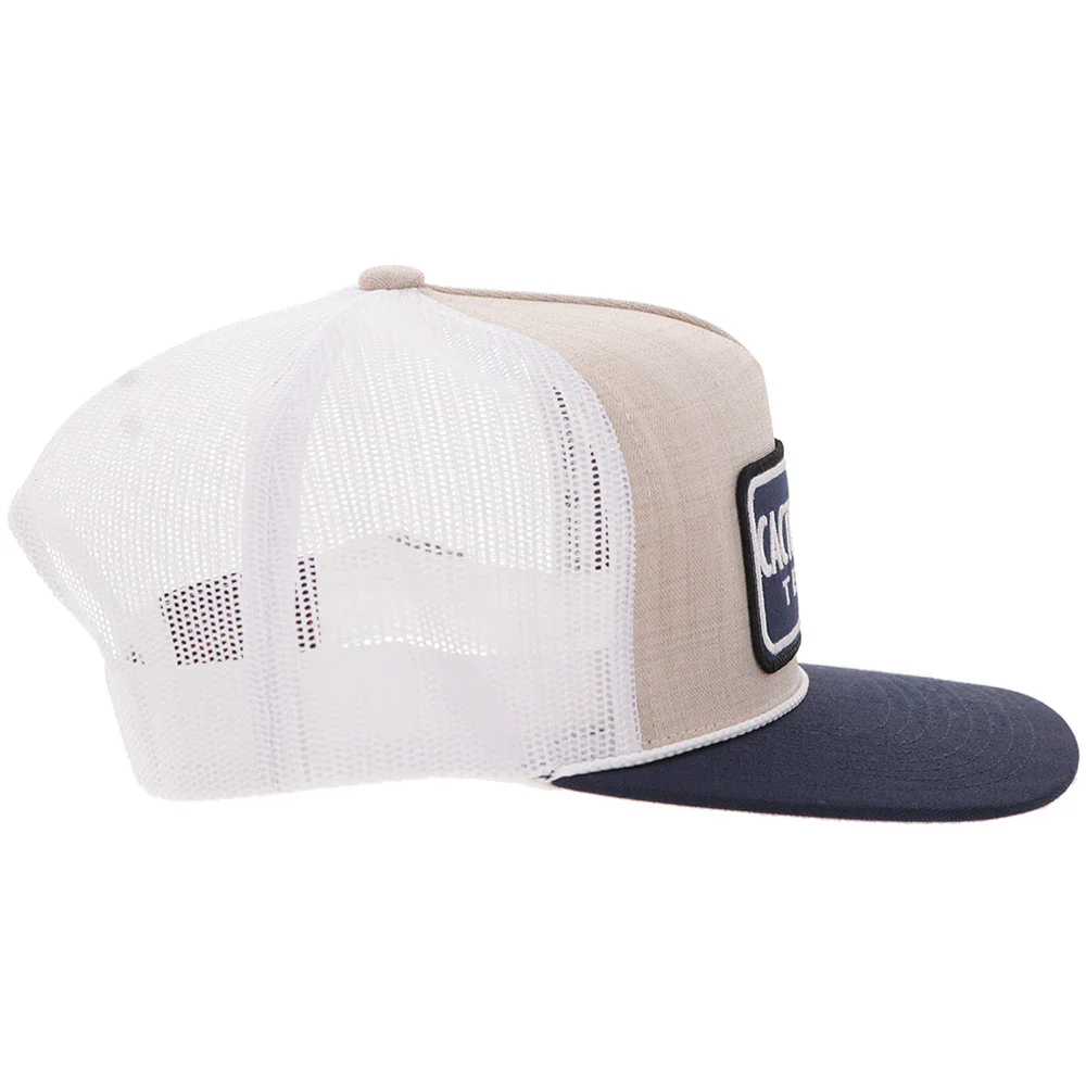 Hooey "Cactus Rope" Cream/Blue Ballcap - Image 2