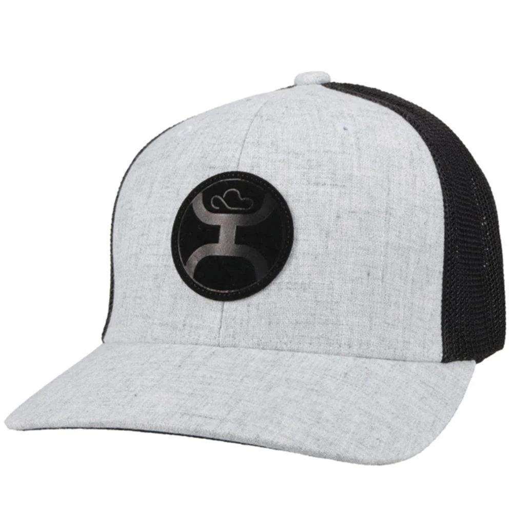 Hooey "Cayman" Grey/Black Flexfit Hat