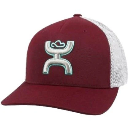 Hooey Unisex Cap Mid Profile Curved Bill Mesh Back 5 Panel 2112MAGY