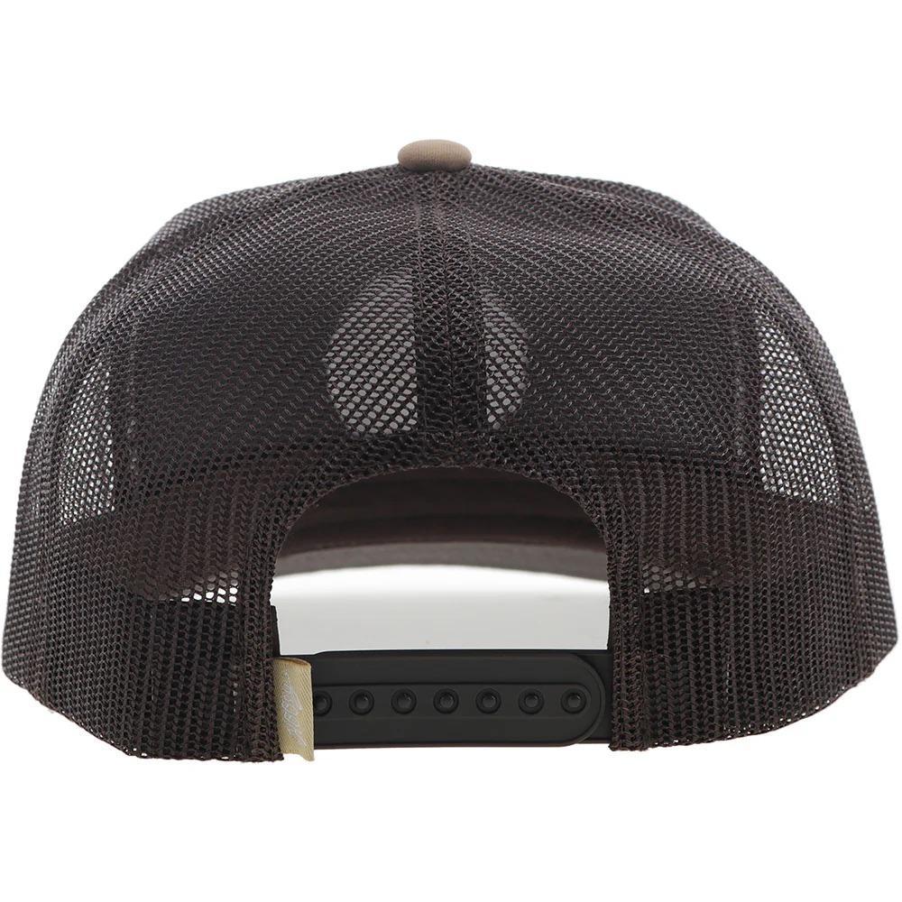 Hooey "Rose: HOG Hat Tan/Brown With Black & White Patch - Image 2