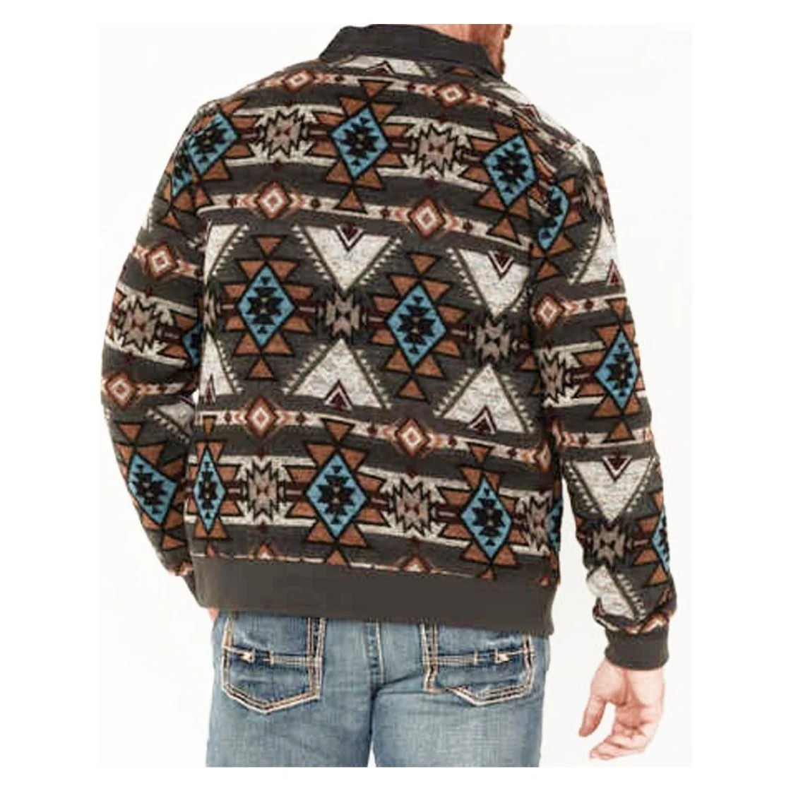 Hooey Men’s Jacket Bomber Corduroy Collar Southwest Shell CLEARANCE