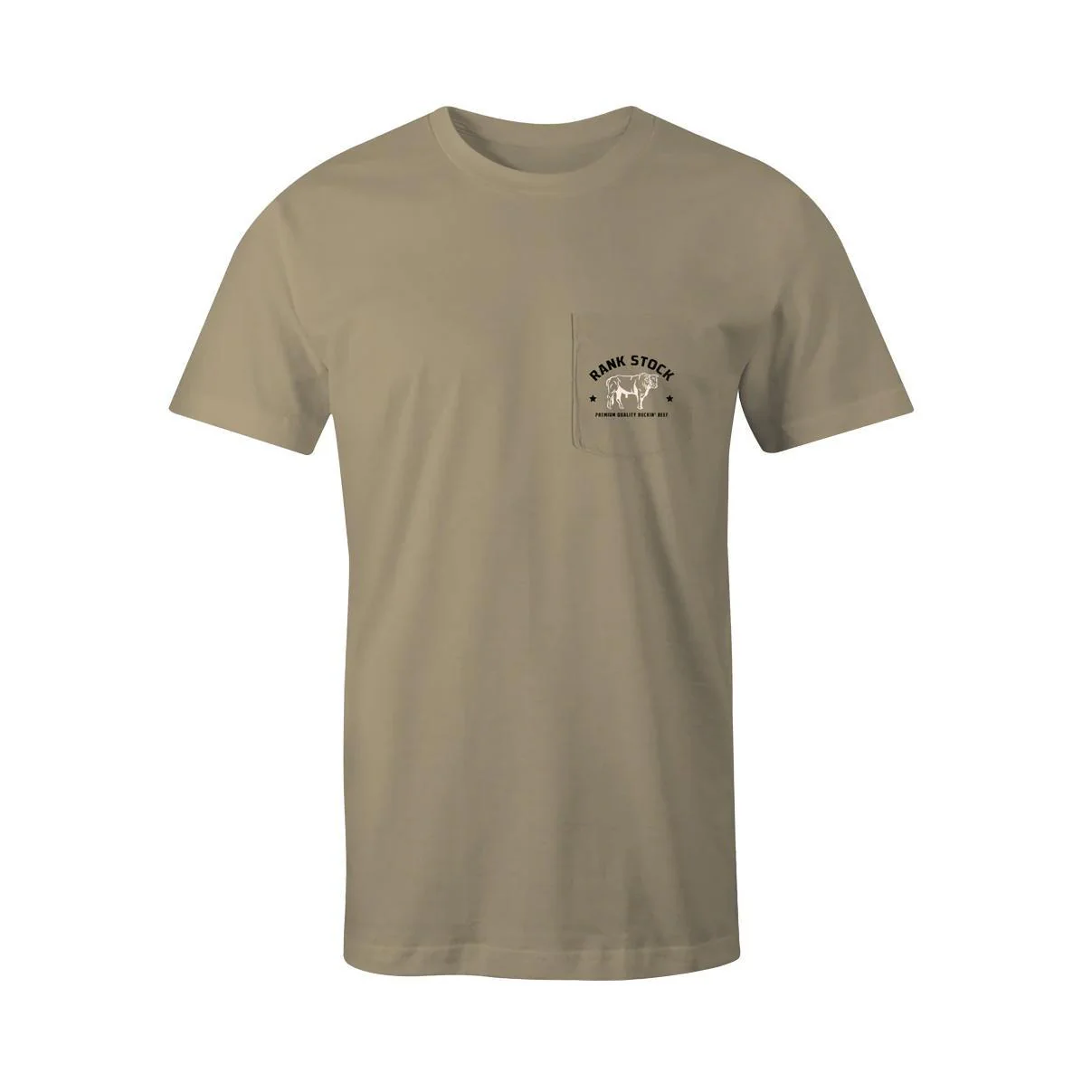 Hooey Men's "Charbray" T-Shirt Tan - Image 2