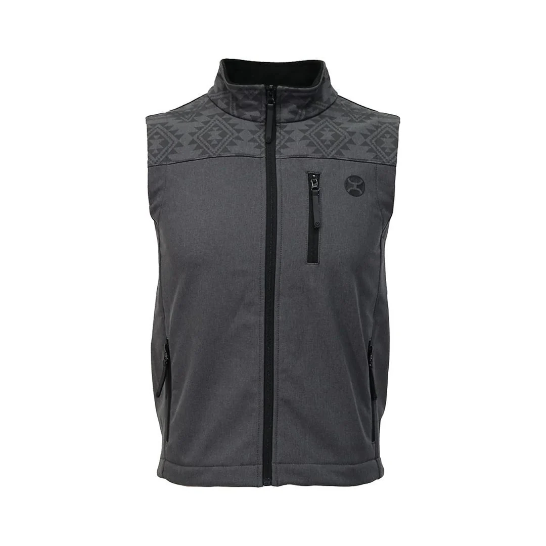 Hooey Men's Jackson Soft Shell Vest Aztec - Image 7