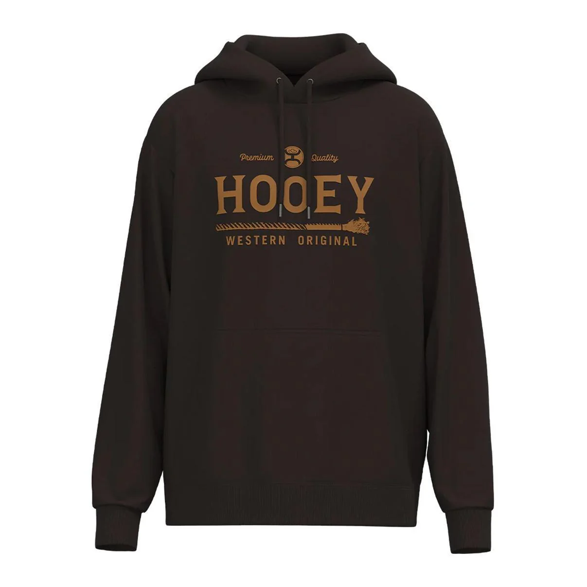 Hooey Men's "Legendary Hoody" with Hooey Logo Brown Hoodie -CLEARANCE