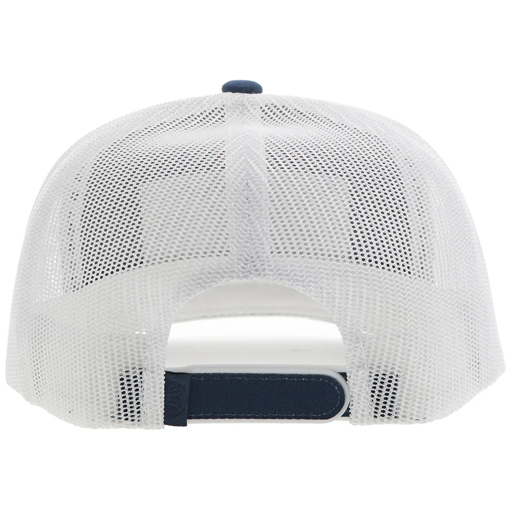 Hooey "Rank Stock" Navy/White With Grey/White Patch - Image 2