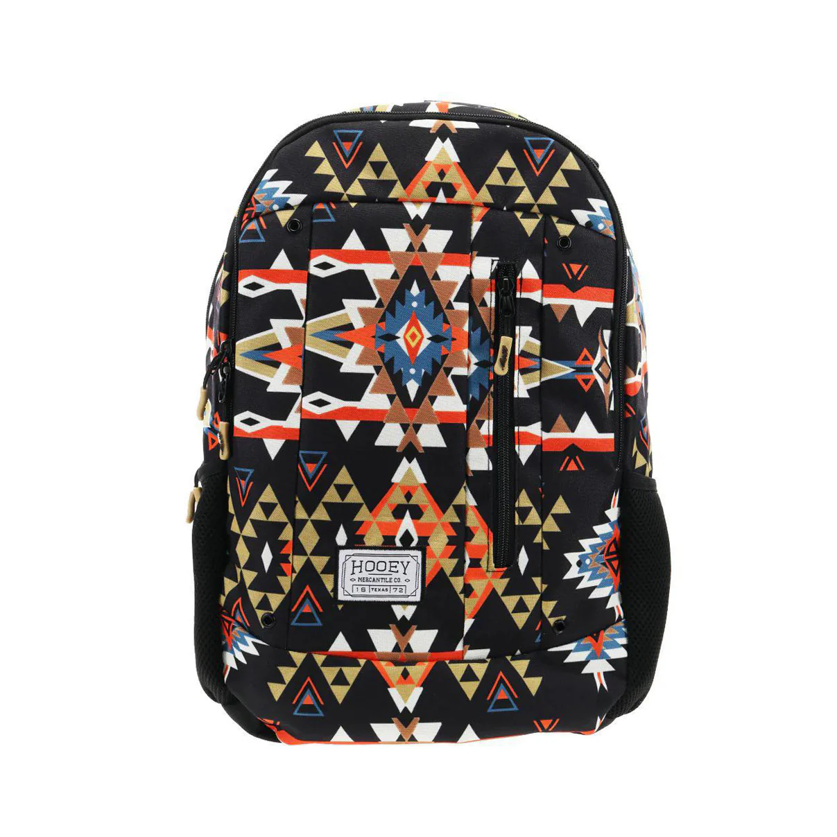 Hooey "Rockstar" Aztec Backpack Black/Orange