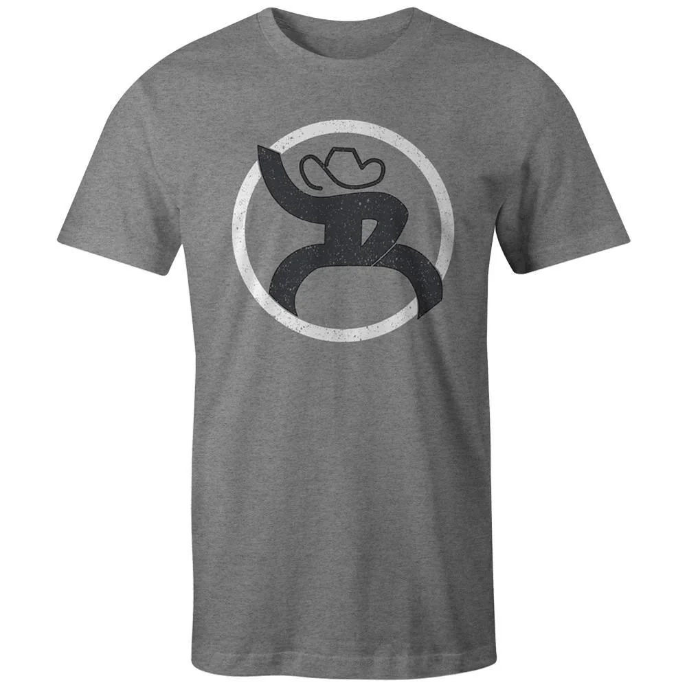 Hooey Men's "Roughy 2.0" Grey With White/Charcoal Logo