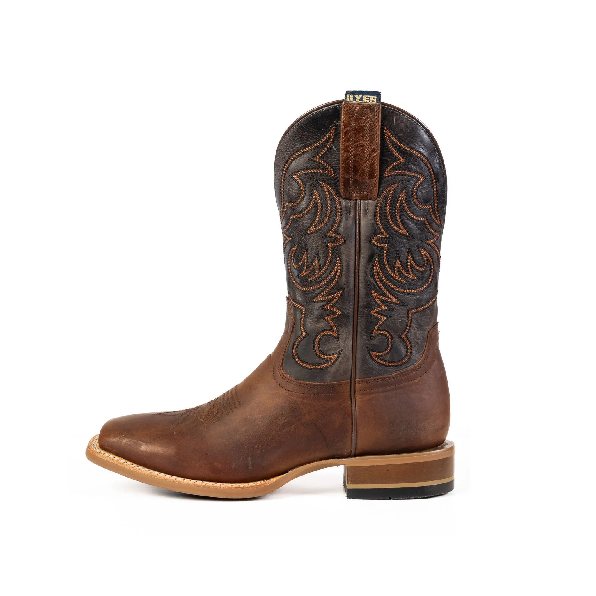Hyer Men's 11" Bucklin Western Cowboy Boot - Tan - Image 2