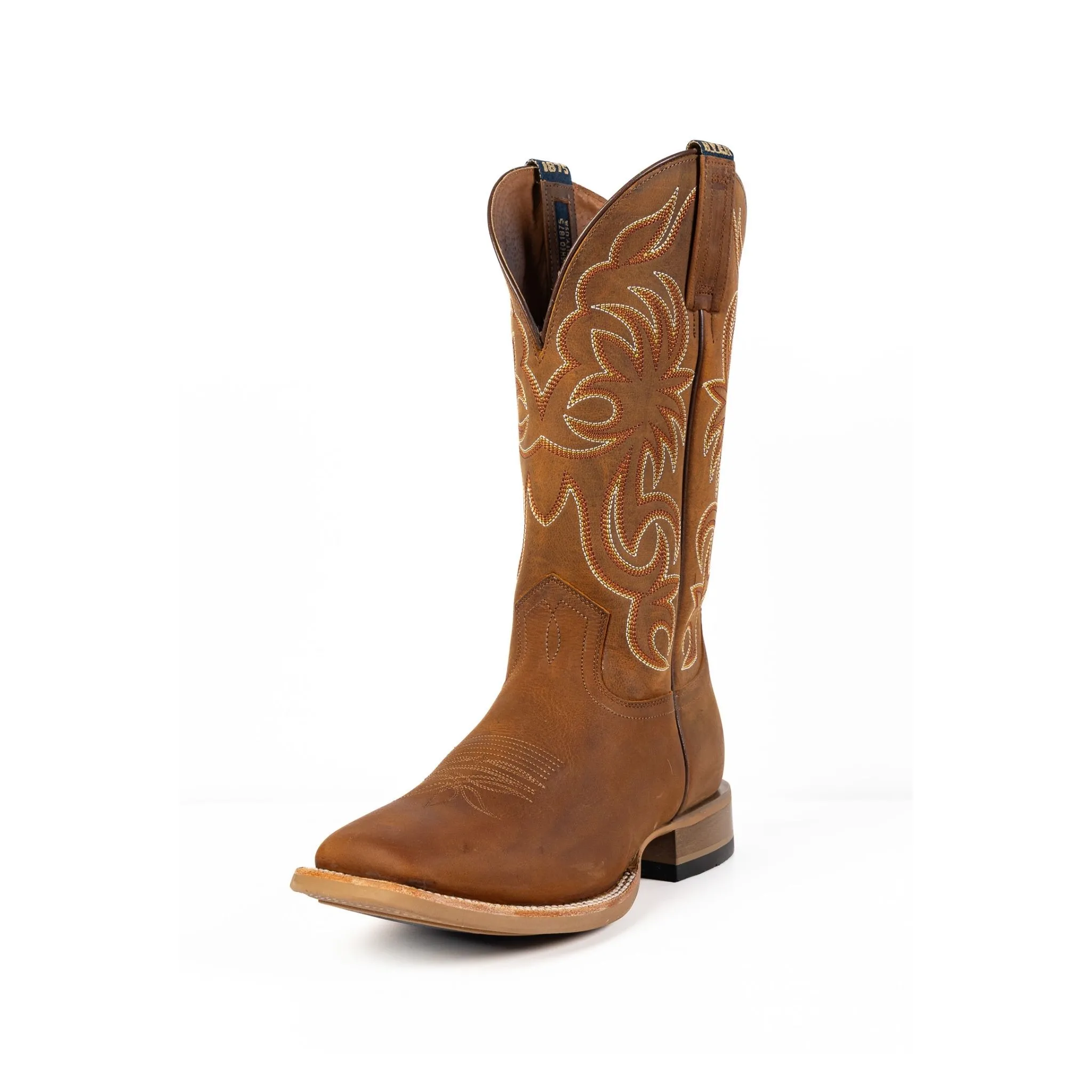 Hyer Men's Burdett Cowboy Boot - Brown