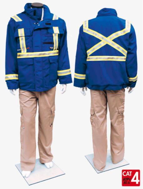 IFR Nomex Bomber Style NSB216 Flame Resistant FR Insulated Jacket - Image 14