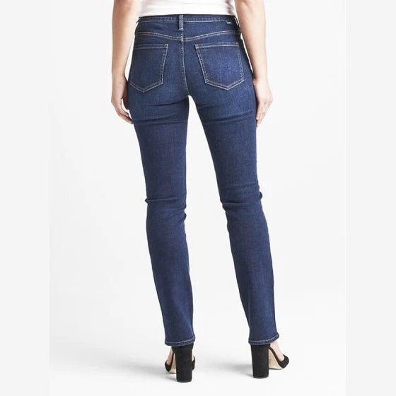 Jag Women's Jeans Ruby Mid Rise Straight Leg Best Kept Secret-CLEARANCE
