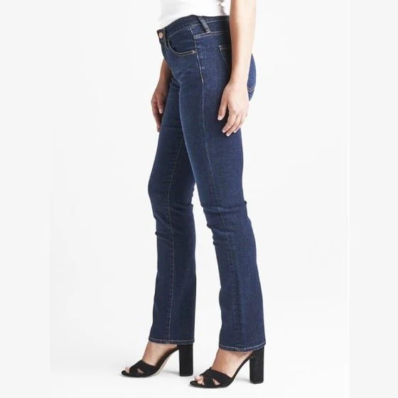 Jag Women's Jeans Ruby Mid Rise Straight Leg Best Kept Secret-CLEARANCE - Image 3