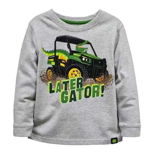 John Deere Boy’s Shirt Long Sleeve Later Gator