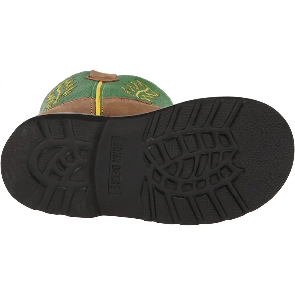 John Deere Classic Western Pull-On Boot Kid's - Image 3