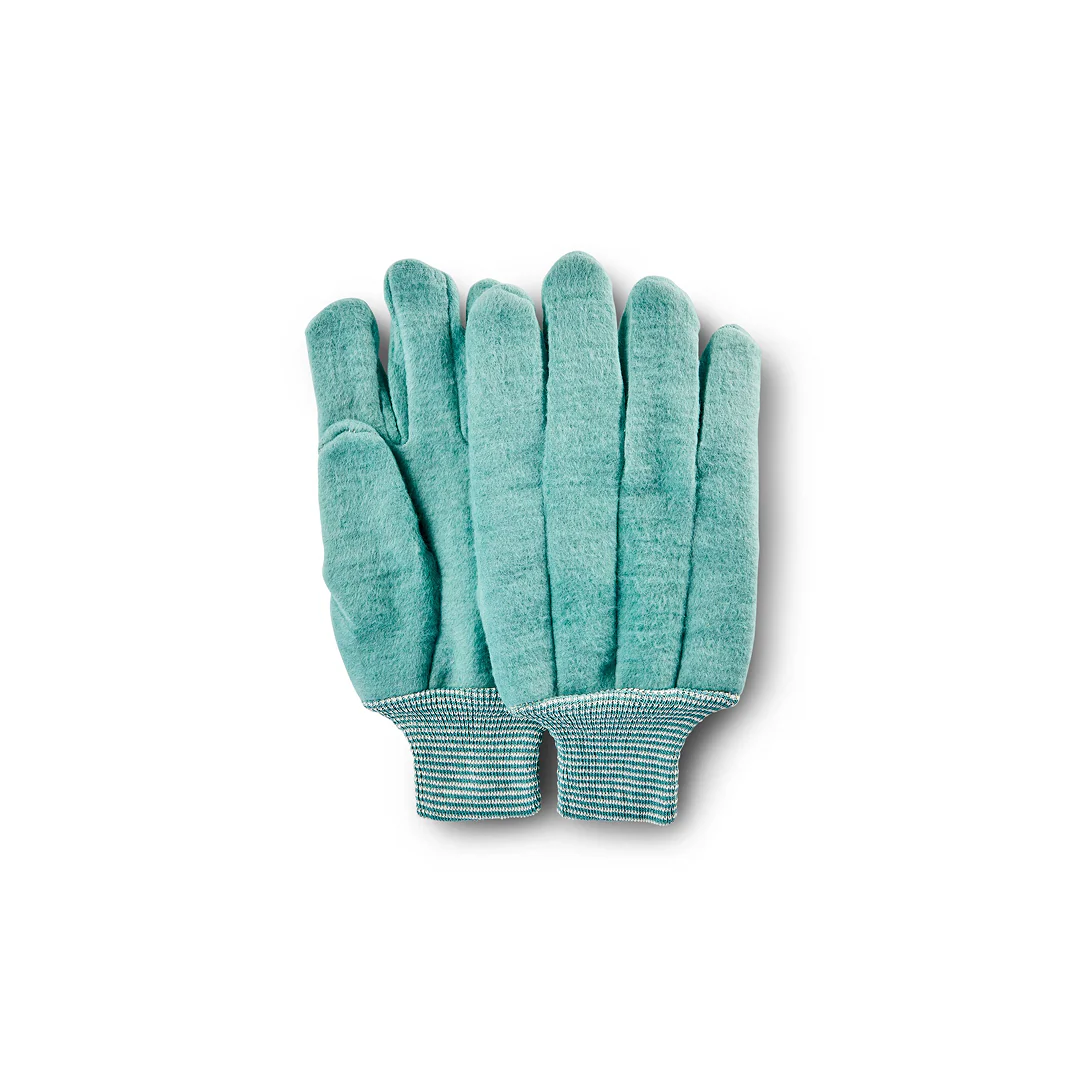 Jomac Super Green King Extra Heavy Weight Green Flannel Gloves -12 Pack