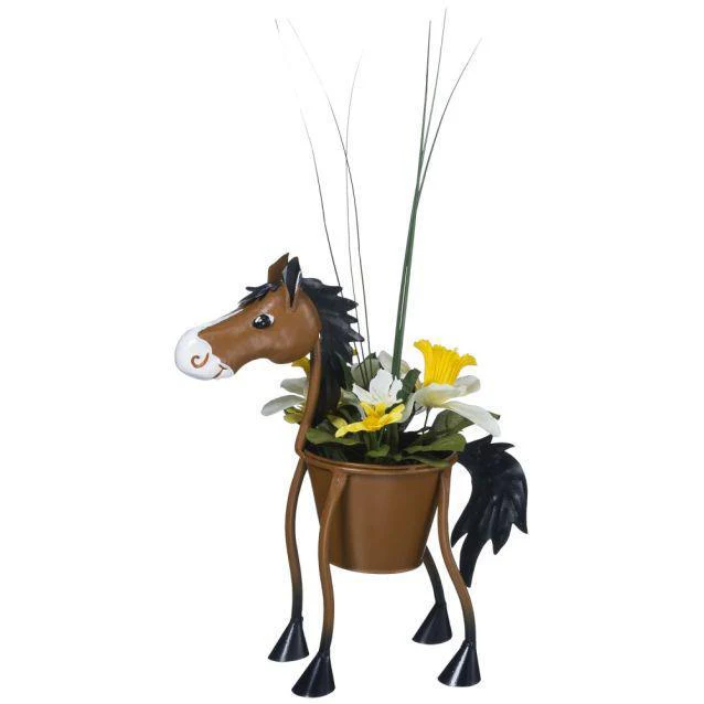 JT International Tough 1 Horse Shaped Planter