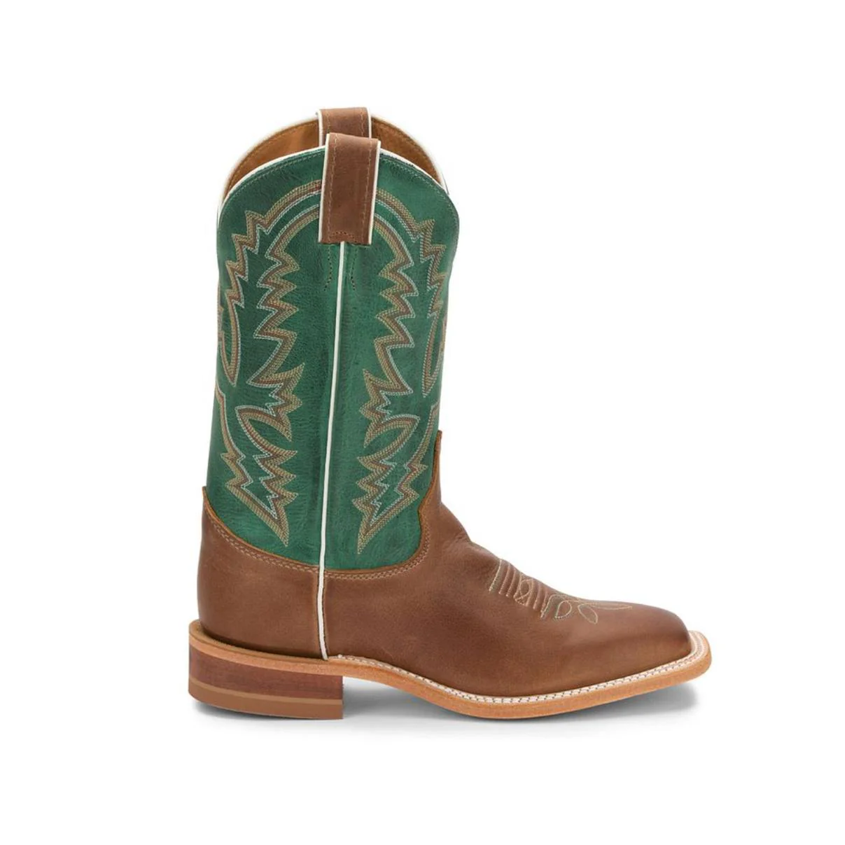 Justin Women's 11" Kenedy Western Boot Jade Green - Image 2