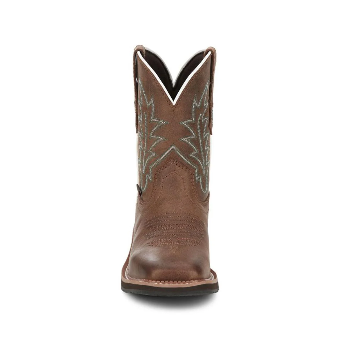 Justin Women's 8" Ema Western Boot Dark Tan - Image 5
